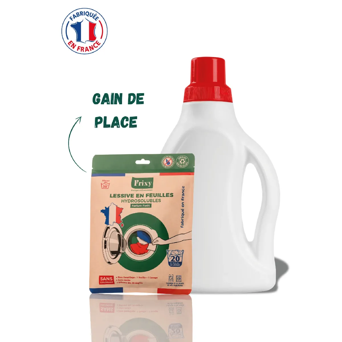 Lessive en Feuilles FRIXY - Sachet Découverte – Image 4