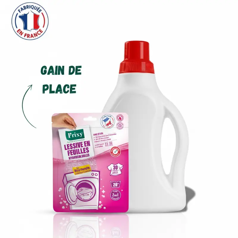 Lessive en Feuilles au Bicarbonate - Parfum Lavande (30 Feuilles) – Image 2