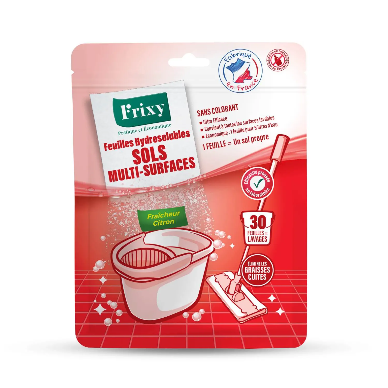 Nettoyant-Sols-Multi-surfaces-Fraicheur-Citron-Sachet-de-30-feuilles